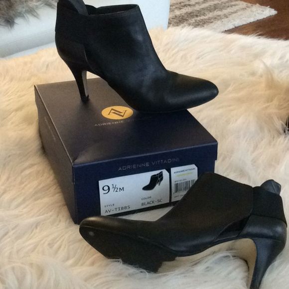 💞ADRIENNE VITTADINI💞leather ankle boots - Picture 5 of 8